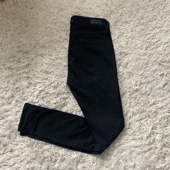 Abercrombie Black Distressed Super Skinny Jeans - Picture 6 of 6